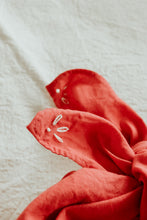 Load image into Gallery viewer, Hand embroidered Rodeo bandana - Hand dyed bandanas