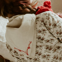 Load image into Gallery viewer, Hand embroidered Rodeo bandana - Hand dyed bandanas