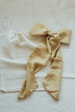 Load image into Gallery viewer, Plant dyed Silk Hair Tie - Bespoke bow