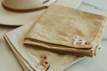 Load image into Gallery viewer, a little horse - Hand embroidered bandana