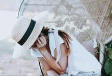 Load image into Gallery viewer, Plant dyed Silk Hair Tie - Bespoke bow