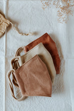 Load image into Gallery viewer, Naturally Dyed Cotton Face Mask