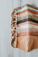Load image into Gallery viewer, Naturally Dyed Cotton Face Mask