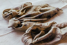 Load image into Gallery viewer, Bundle Dyed Silk scarves - Eco printed with natural dyes