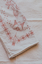 Load image into Gallery viewer, Naturally Dyed Folk cotton Bandana USA made - premium cotton