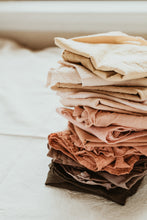 Load image into Gallery viewer, Plant Dyed organic Cotton Bandana - Soft cotton bandana, Neutral earthy shades