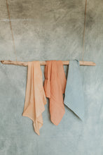 Load image into Gallery viewer, Plant Dyed organic Cotton Bandana - Soft cotton bandana, Neutral earthy shades