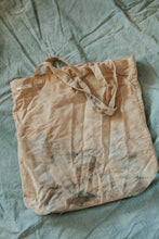 Load image into Gallery viewer, Plant Dyed cotton Canvas Tote - Neutral earthy tones