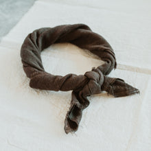 Load image into Gallery viewer, Raw Silk Bandana Naturally Dyed - Unisex Neckerchief