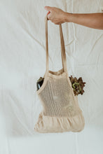 Load image into Gallery viewer, Organic cotton groceries bag - Hand dyed with plants extracts