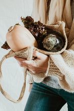 Load image into Gallery viewer, Organic cotton groceries bag - Hand dyed with plants extracts