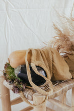 Load image into Gallery viewer, Organic cotton groceries bag - Hand dyed with plants extracts