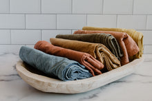 Load image into Gallery viewer, Plant Dyed Organic Cotton dish Towel - Sold in 1 or 2 pieces Set