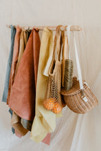 Load image into Gallery viewer, Plant Dyed Organic Cotton dish Towel - Sold in 1 or 2 pieces Set