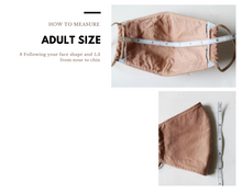 Load image into Gallery viewer, Naturally Dyed Cotton Face Mask