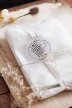 Load image into Gallery viewer, Organic Linen Bows, Neutral and Naturally Dyed