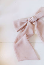 Load image into Gallery viewer, Plant dyed Silk Hair Tie - Bespoke bow