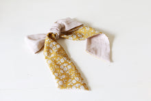 Load image into Gallery viewer, Organic Naturally Dyed Two Sides Hair Scarf - Liberty of London