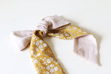 Load image into Gallery viewer, Organic Naturally Dyed Two Sides Hair Scarf - Liberty of London