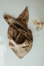 Load image into Gallery viewer, Bundle Dyed Silk scarves - Eco printed with natural dyes