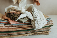 Load image into Gallery viewer, Plant dyed organic cotton Suerte bandana