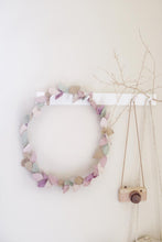 Load image into Gallery viewer, Fabric Wreath Naturally Dyed Plant