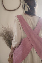 Load image into Gallery viewer, Plant Dyed Japanese Style Short Apron