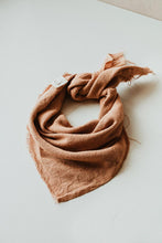 Load image into Gallery viewer, Raw Silk Bandana Naturally Dyed - Unisex Neckerchief