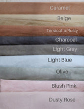 Load image into Gallery viewer, Plastic Free Cotton Scrunchy & Naturally Dyed Cotton Mask Set