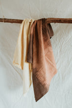 Load image into Gallery viewer, Plant Dyed Organic Cotton dish Towel - Sold in 1 or 2 pieces Set