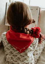 Load image into Gallery viewer, Hand embroidered Rodeo bandana -  Hand dyed bandanas
