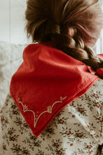 Load image into Gallery viewer, Hand embroidered Rodeo bandana -  Hand dyed bandanas
