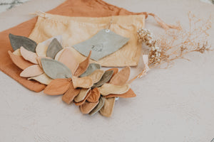 Plant Dyed Forest Headband