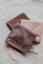 Load image into Gallery viewer, Plant Dyed organic Cotton Bandana - Soft cotton bandana, Neutral earthy shades
