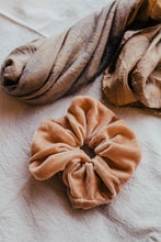 Load image into Gallery viewer, Plant Dyed Velvet XL Scrunchy - Plastic free
