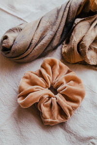 Plant Dyed Velvet XL Scrunchy - Plastic free
