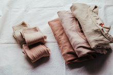 Load image into Gallery viewer, Plant dyed Distressed T shirt - Organic Cotton - Earthy tones
