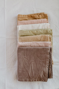 Plant Dyed Organic Cotton dish Towel -  Sold in 1 or 2 pieces Set