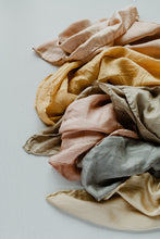 Load image into Gallery viewer, Naturally Dyed 100% Silk Scarves Neutral Earthy tones
