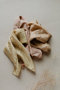 Hand Dyed 100% Silk Scarves Neutral Earthy tones