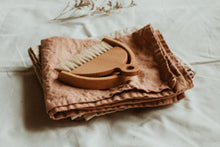 Load image into Gallery viewer, Plant dyed linen Kitchen Towel - Eco dyed dish towel Minimalist Homeware eco Gift
