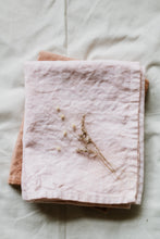 Load image into Gallery viewer, Plant dyed linen Kitchen Towel - Eco dyed dish towel Minimalist Homeware eco Gift
