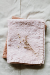 Plant dyed linen Kitchen Towel - Eco dyed dish towel Minimalist Homeware eco Gift