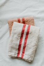 Load image into Gallery viewer, Plant dyed linen Kitchen Towel - Eco dyed dish towel Minimalist Homeware eco Gift
