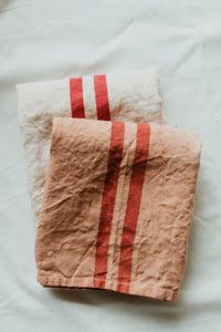 Plant dyed linen Kitchen Towel - Eco dyed dish towel Minimalist Homeware eco Gift