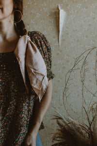 Plant dyed Crepe de Chine Scarf - Naturally dyed neckerchief