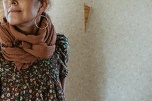 Load image into Gallery viewer, Plant dyed Organic Cotton shawl Minimal gender neutral scarves
