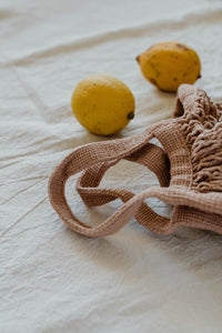 Naturally Dyed String Groceries Bag