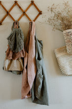 Load image into Gallery viewer, Plant Dyed Japanese Style Short Apron
