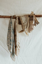 Load image into Gallery viewer, Bundle Dyed Silk scarves - Eco printed with natural dyes
